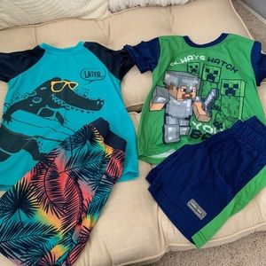 Two sets of boy’s jammies size 4/5